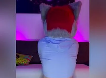 Femboy Furry Twink Gape His Hole Multiple Times With Huge Bad Dragon Dildos - Murrsuit Porn
