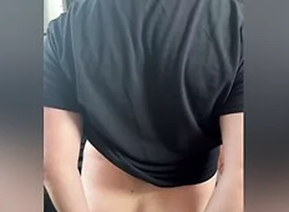 Huge Anal Cumshot