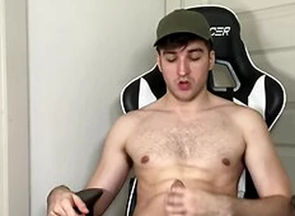 Verbal Hot Guy Jerks His Bwc And Massive Balls