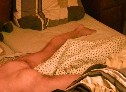 Naked Bed Hump Masturbation