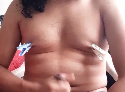 I Play with My Nipples While I Jerk off
