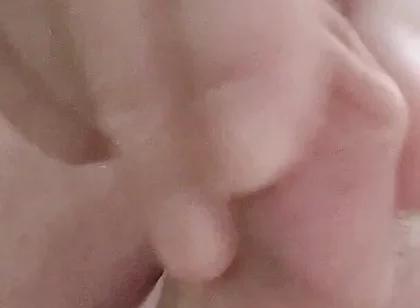 My Friend Sits in a Chair and Plays with His Little Cock and Watches Videos He Likes to Watch Videos Means He Watches Videos