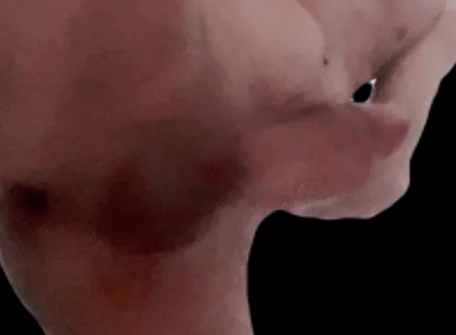 Masturbating Standing up