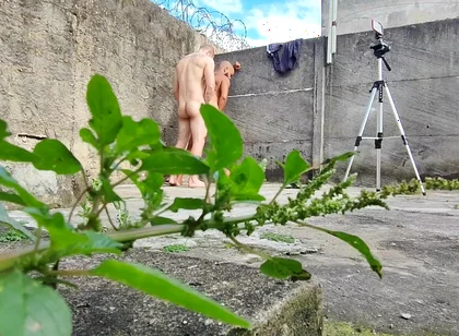 Camera in the Woods Films Two Straight Guys Fucking