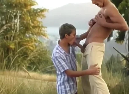 Sex with a Gorgeous Stranger on a Mountain Meadow