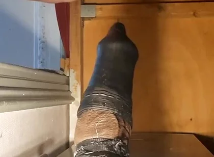 Dildo Diameters 10cm in Dilated Ass