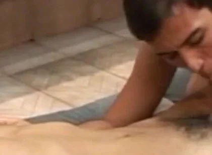 Sexy French twinks Latino fuck in the kitchen