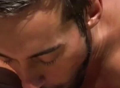 The twink Ric fucked raw by Jess Royan in the swimming pool