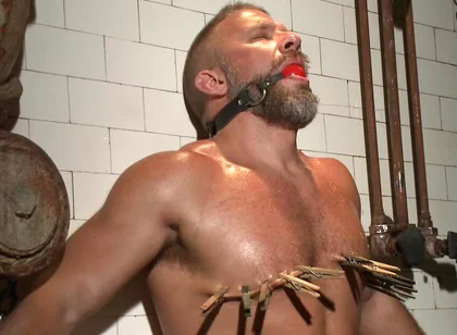 Muscled Hunk Dirk Caber Relentlessly Tormented