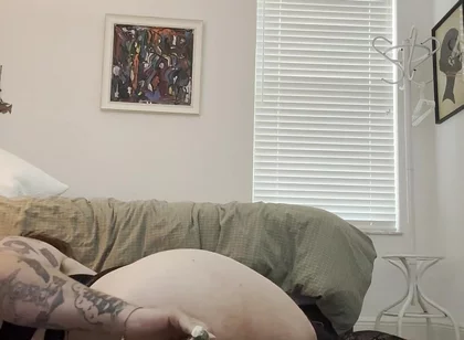 Clit Caged, Butt Plugged for Daddy