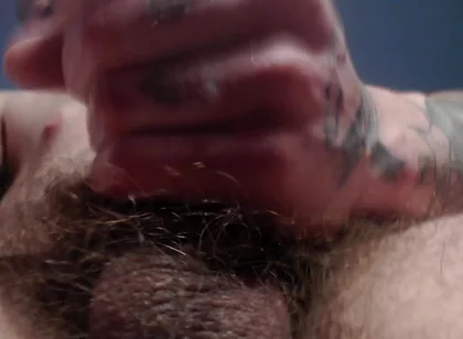 Straight Thick Cock and Hairy Balls on Your Face - Worship My Dick My Biceps