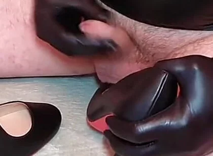 New Heels Get Their First Cum