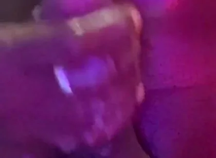 Stroking My Big Black Cock Massive Cumshot