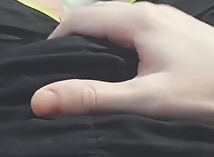 Jerking off in Shorts - Large Dried Stains of Cum All Over My Body