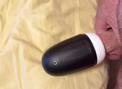 New Toy Test Big Cum