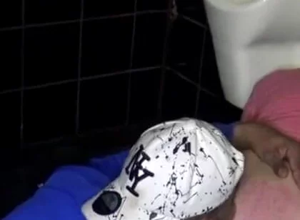 Fucked bareback by Tahar in public toilets