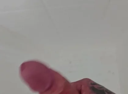 Masturbating in the Shower